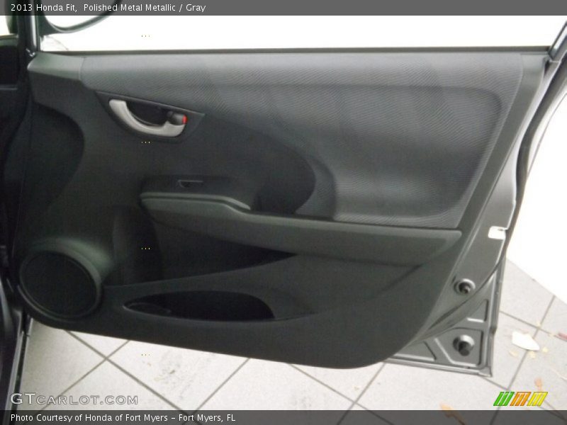 Polished Metal Metallic / Gray 2013 Honda Fit
