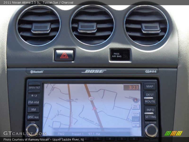 Tuscan Sun / Charcoal 2011 Nissan Altima 2.5 SL