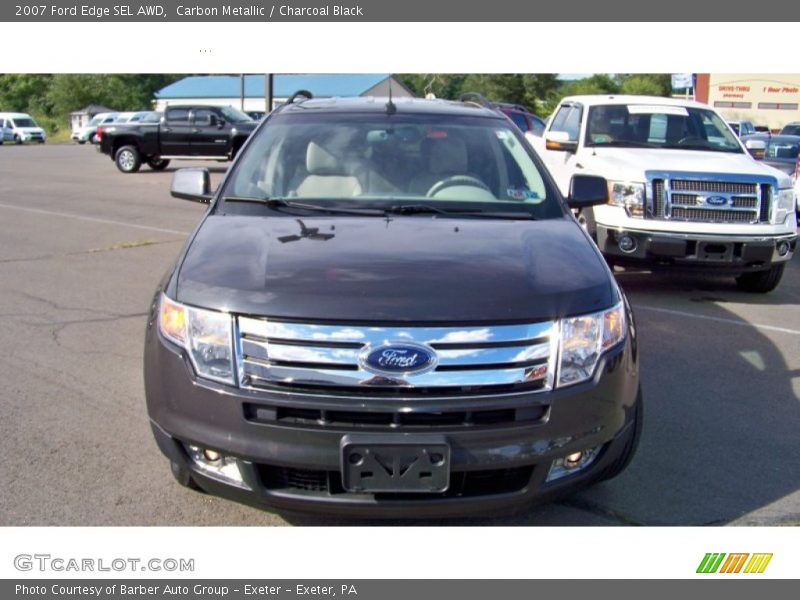 Carbon Metallic / Charcoal Black 2007 Ford Edge SEL AWD
