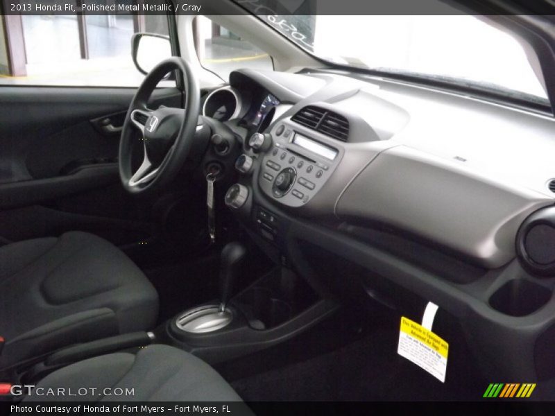 Polished Metal Metallic / Gray 2013 Honda Fit