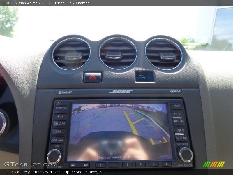 Tuscan Sun / Charcoal 2011 Nissan Altima 2.5 SL