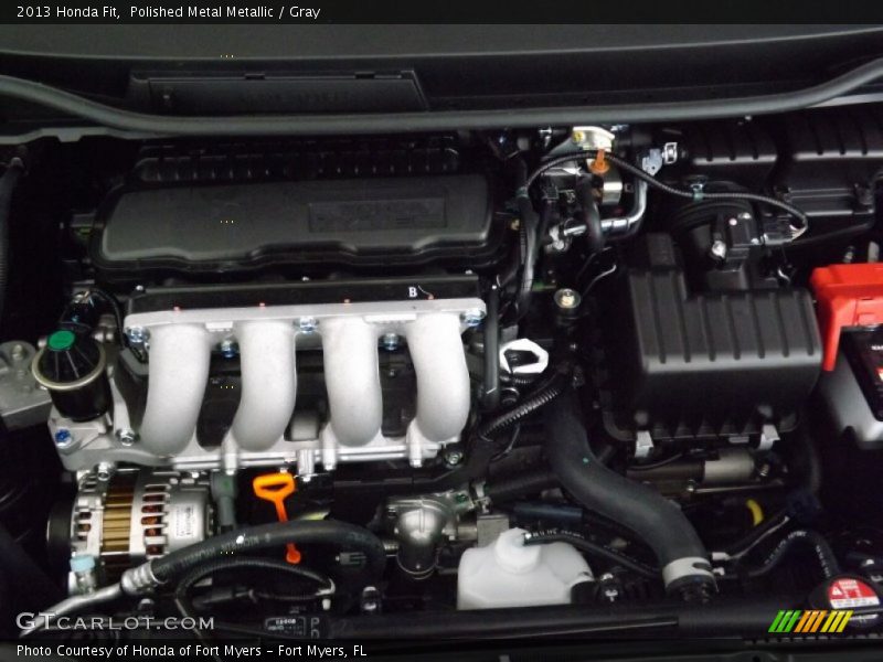 Polished Metal Metallic / Gray 2013 Honda Fit