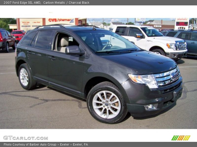 Carbon Metallic / Charcoal Black 2007 Ford Edge SEL AWD