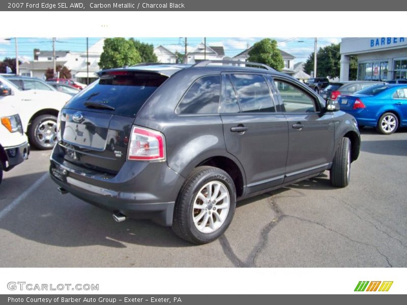 Carbon Metallic / Charcoal Black 2007 Ford Edge SEL AWD