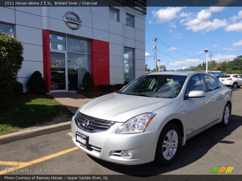Brilliant Silver / Charcoal 2011 Nissan Altima 2.5 SL