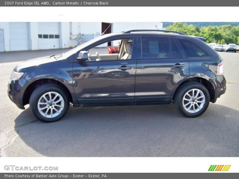 Carbon Metallic / Charcoal Black 2007 Ford Edge SEL AWD