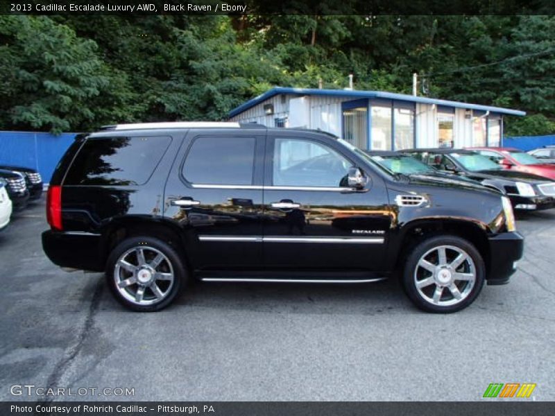 Black Raven / Ebony 2013 Cadillac Escalade Luxury AWD