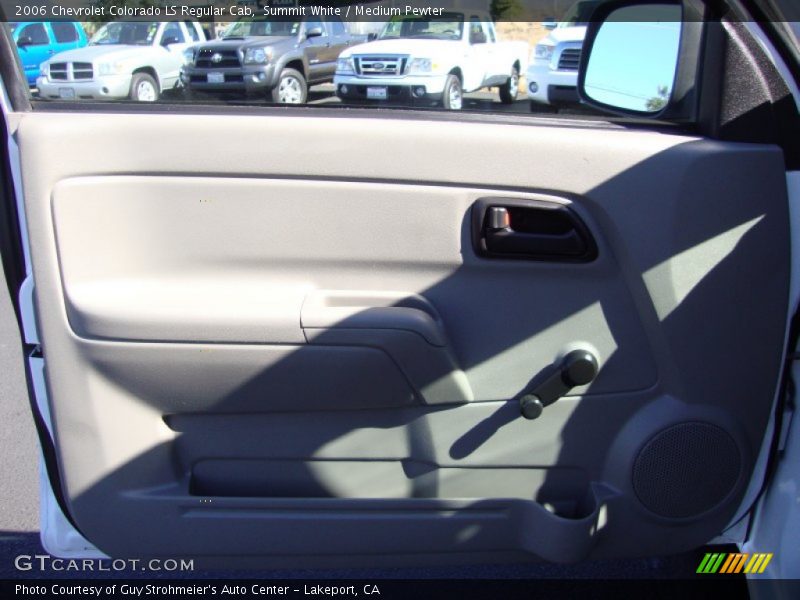 Summit White / Medium Pewter 2006 Chevrolet Colorado LS Regular Cab