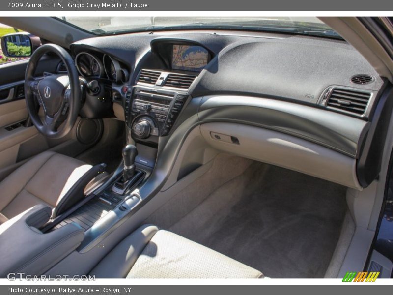 Grigio Gray Metallic / Taupe 2009 Acura TL 3.5