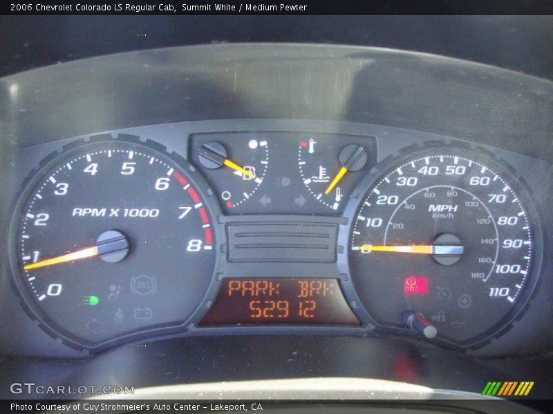 Summit White / Medium Pewter 2006 Chevrolet Colorado LS Regular Cab