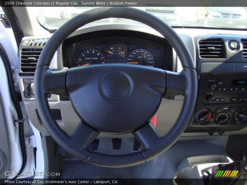 Summit White / Medium Pewter 2006 Chevrolet Colorado LS Regular Cab
