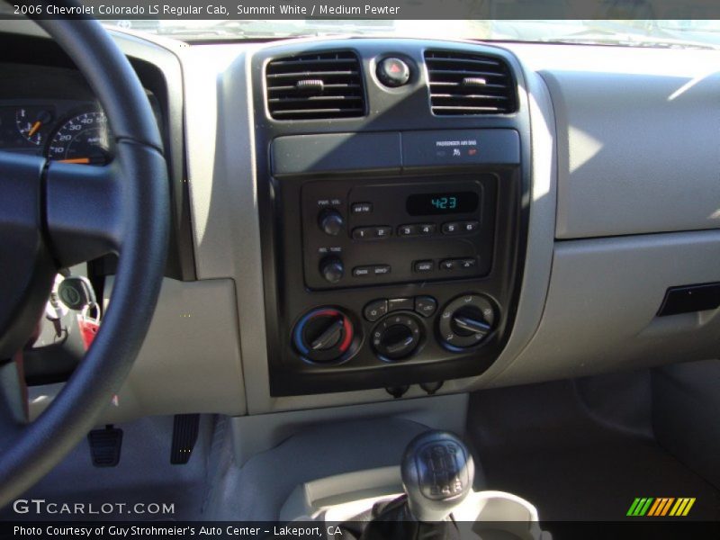 Summit White / Medium Pewter 2006 Chevrolet Colorado LS Regular Cab