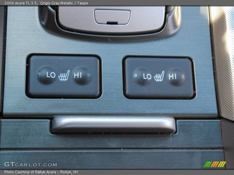 Grigio Gray Metallic / Taupe 2009 Acura TL 3.5
