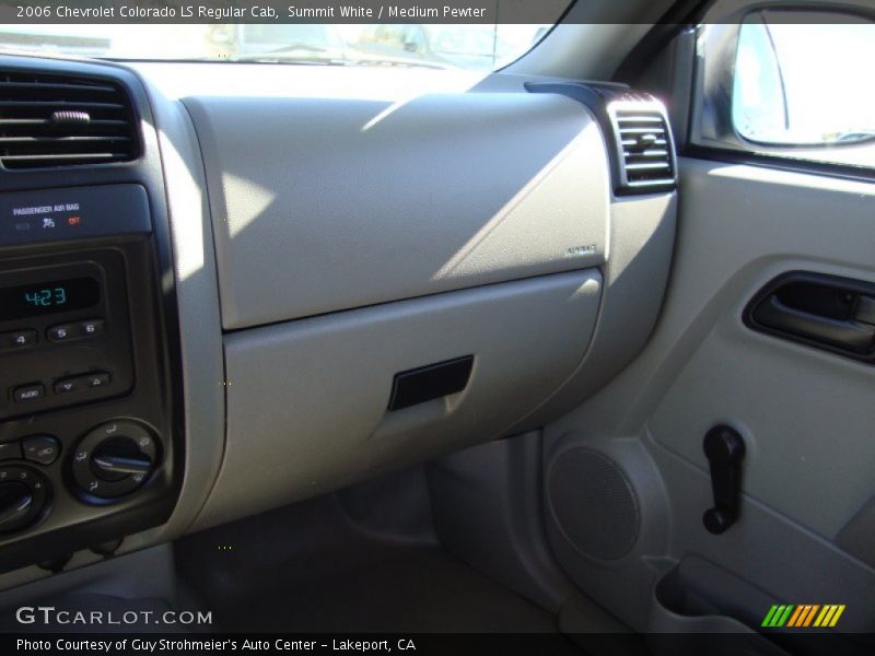 Summit White / Medium Pewter 2006 Chevrolet Colorado LS Regular Cab