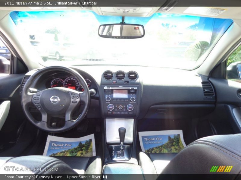 Brilliant Silver / Charcoal 2011 Nissan Altima 2.5 SL