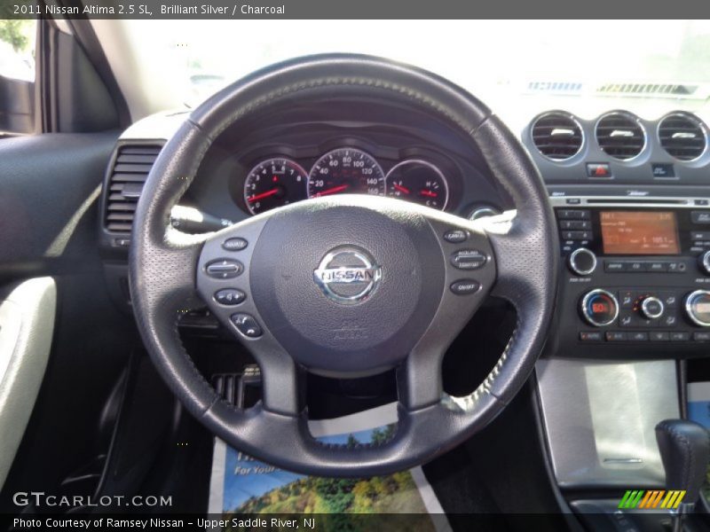 Brilliant Silver / Charcoal 2011 Nissan Altima 2.5 SL