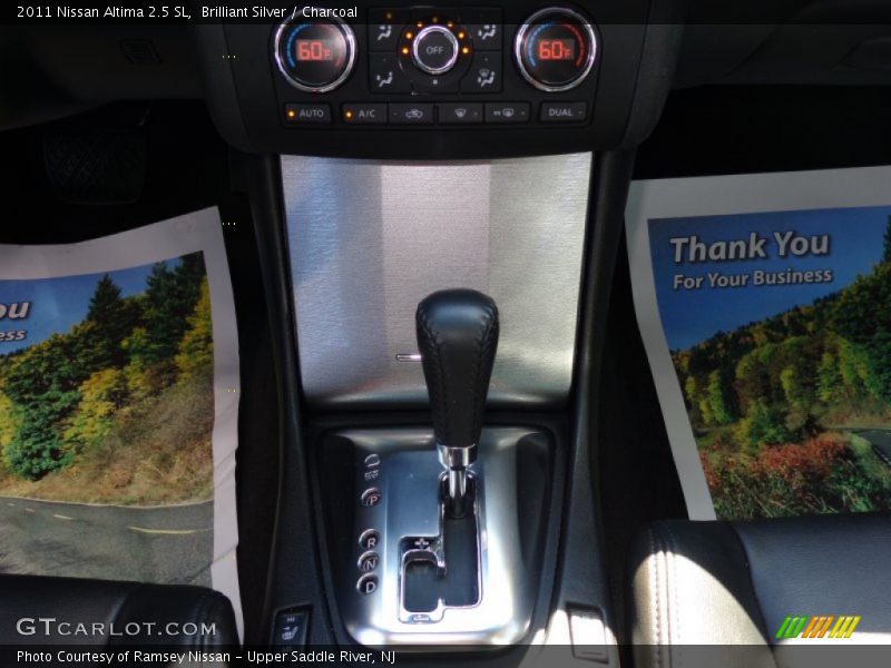 Brilliant Silver / Charcoal 2011 Nissan Altima 2.5 SL
