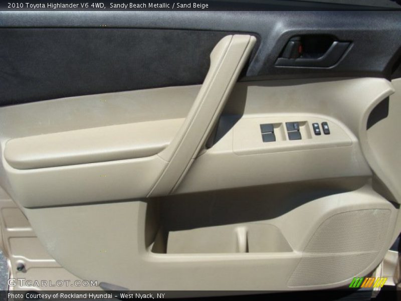 Sandy Beach Metallic / Sand Beige 2010 Toyota Highlander V6 4WD