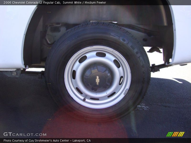 Summit White / Medium Pewter 2006 Chevrolet Colorado LS Regular Cab