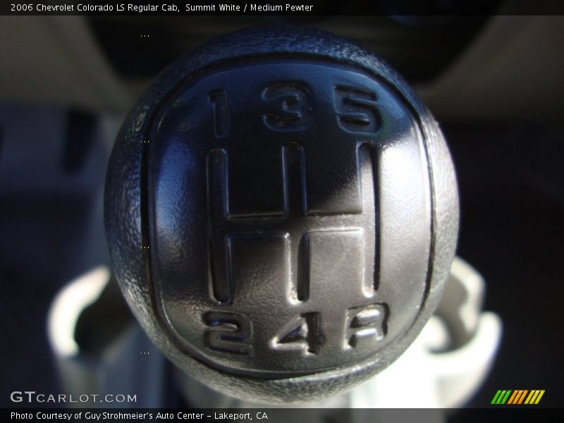 Summit White / Medium Pewter 2006 Chevrolet Colorado LS Regular Cab