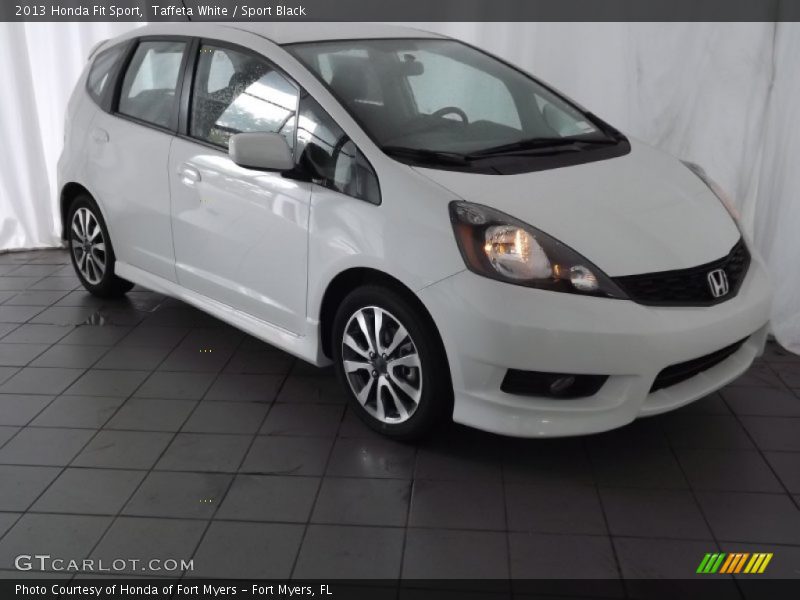 Taffeta White / Sport Black 2013 Honda Fit Sport