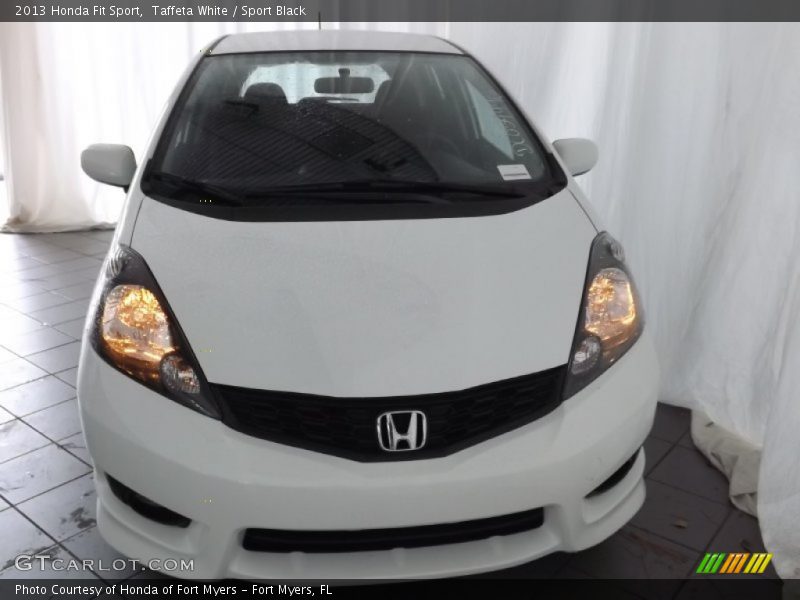 Taffeta White / Sport Black 2013 Honda Fit Sport