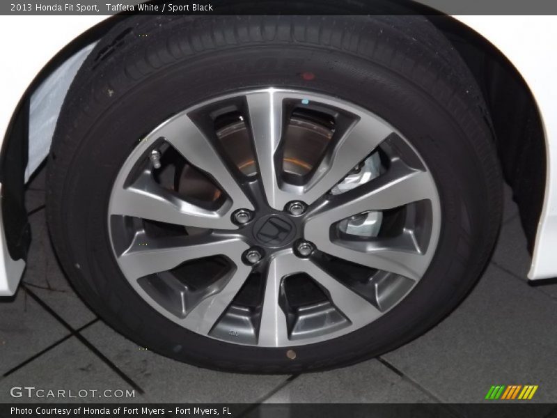 Taffeta White / Sport Black 2013 Honda Fit Sport