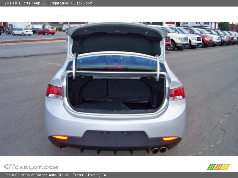 Bright Silver / Black Sport 2010 Kia Forte Koup SX