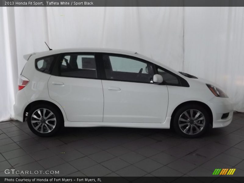 Taffeta White / Sport Black 2013 Honda Fit Sport