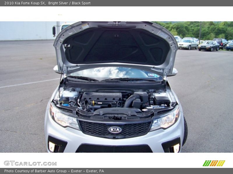 Bright Silver / Black Sport 2010 Kia Forte Koup SX