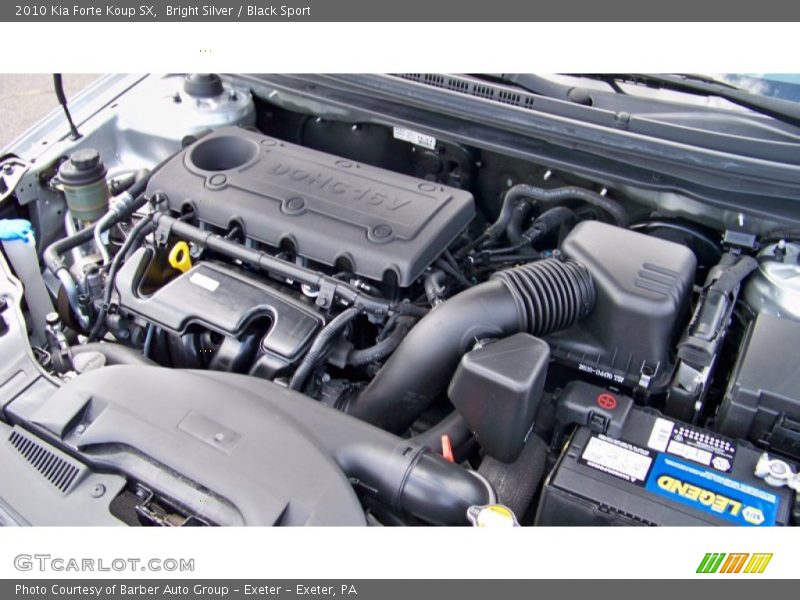 Bright Silver / Black Sport 2010 Kia Forte Koup SX