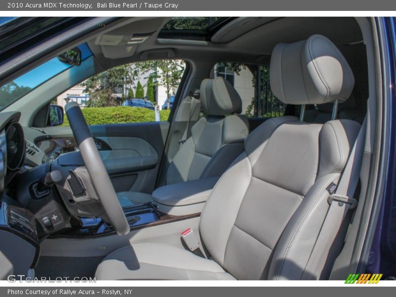 Bali Blue Pearl / Taupe Gray 2010 Acura MDX Technology
