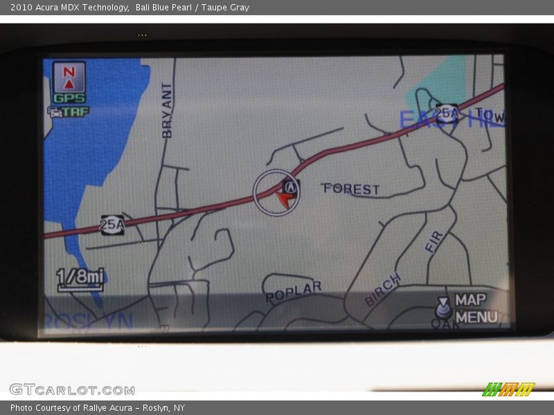 Bali Blue Pearl / Taupe Gray 2010 Acura MDX Technology