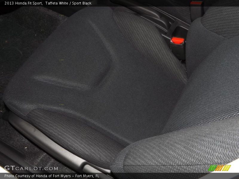 Taffeta White / Sport Black 2013 Honda Fit Sport