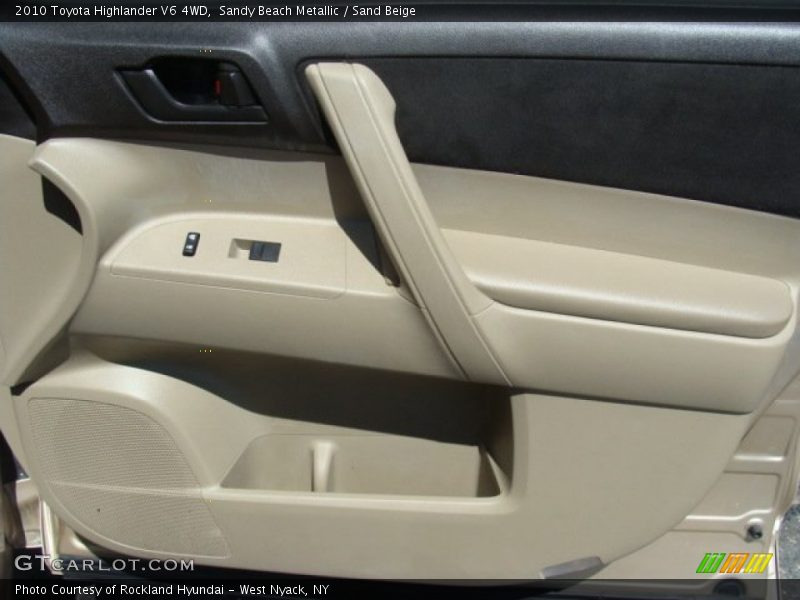 Sandy Beach Metallic / Sand Beige 2010 Toyota Highlander V6 4WD