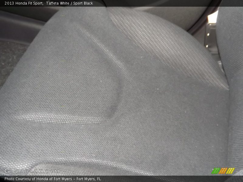 Taffeta White / Sport Black 2013 Honda Fit Sport