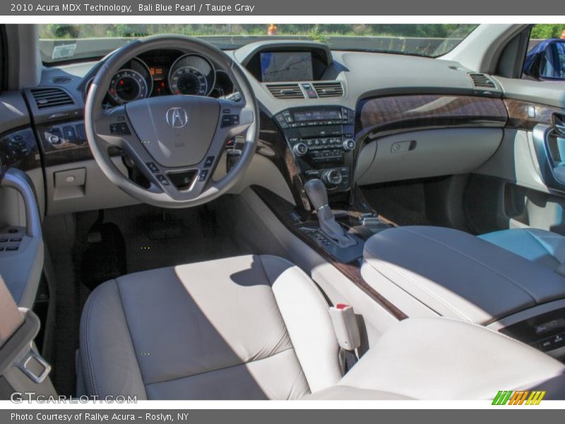 Bali Blue Pearl / Taupe Gray 2010 Acura MDX Technology
