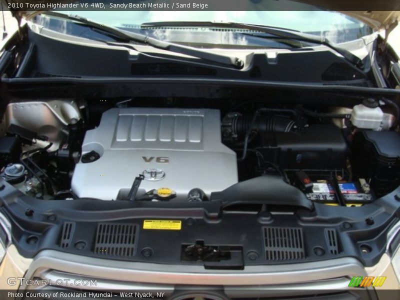 Sandy Beach Metallic / Sand Beige 2010 Toyota Highlander V6 4WD