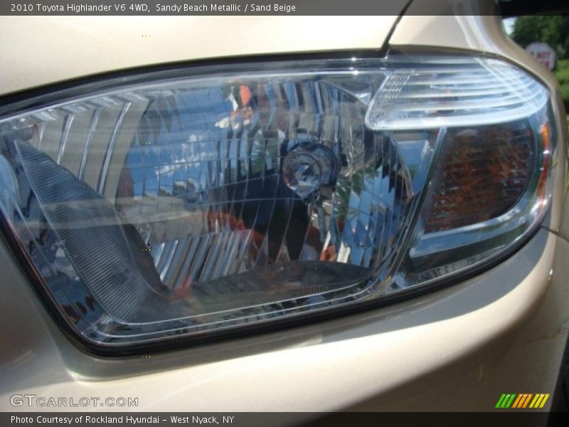 Sandy Beach Metallic / Sand Beige 2010 Toyota Highlander V6 4WD