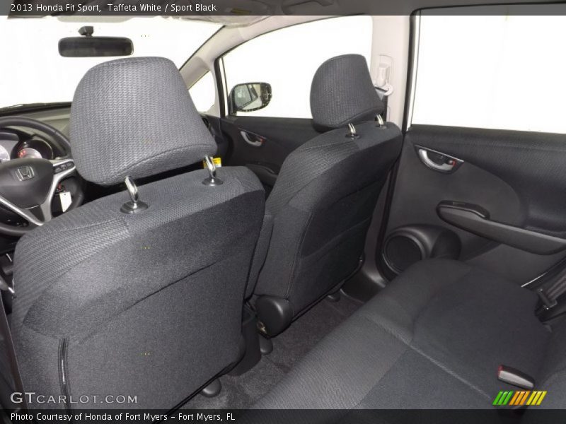 Taffeta White / Sport Black 2013 Honda Fit Sport