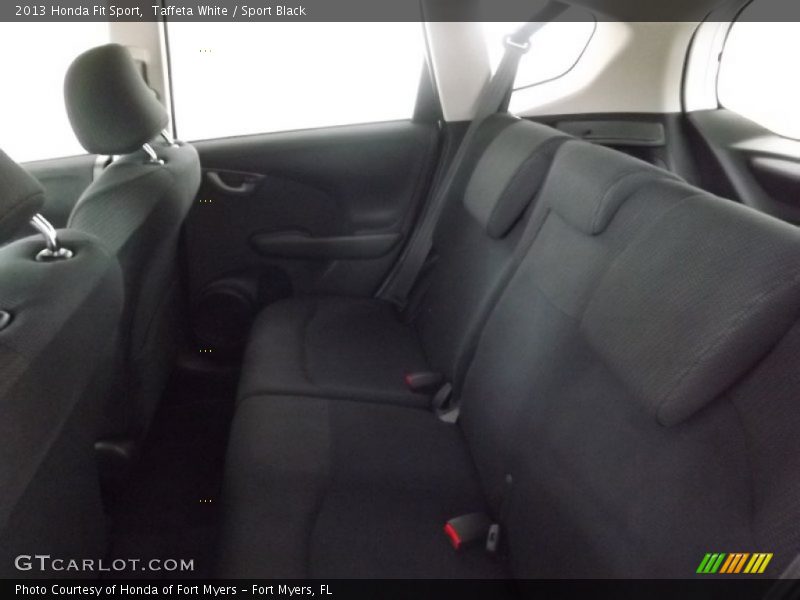 Taffeta White / Sport Black 2013 Honda Fit Sport