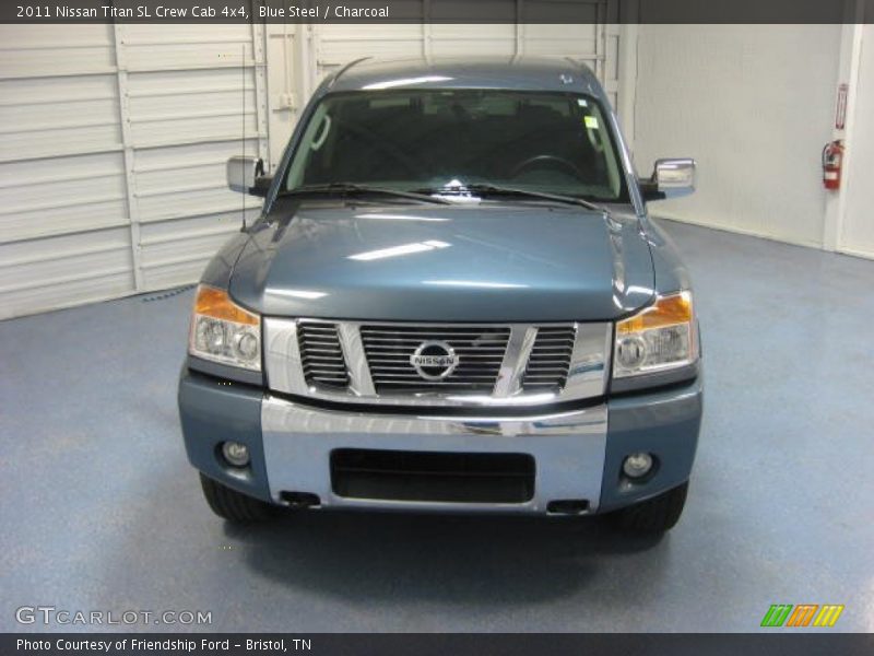 Blue Steel / Charcoal 2011 Nissan Titan SL Crew Cab 4x4