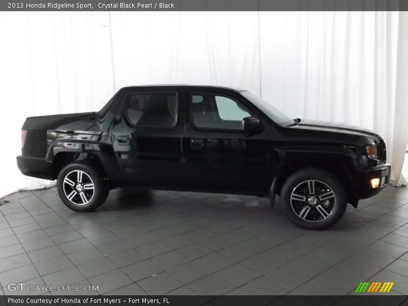Crystal Black Pearl / Black 2013 Honda Ridgeline Sport