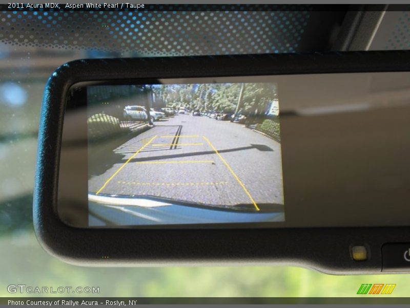 Aspen White Pearl / Taupe 2011 Acura MDX