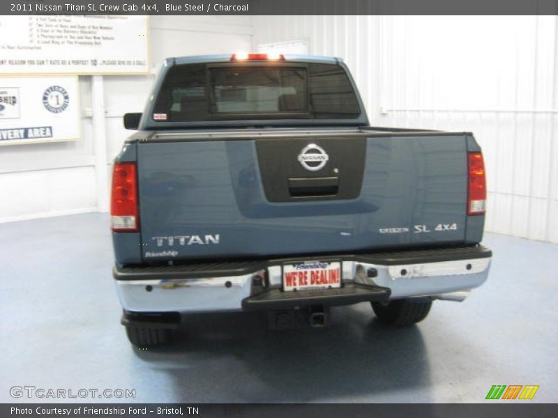 Blue Steel / Charcoal 2011 Nissan Titan SL Crew Cab 4x4