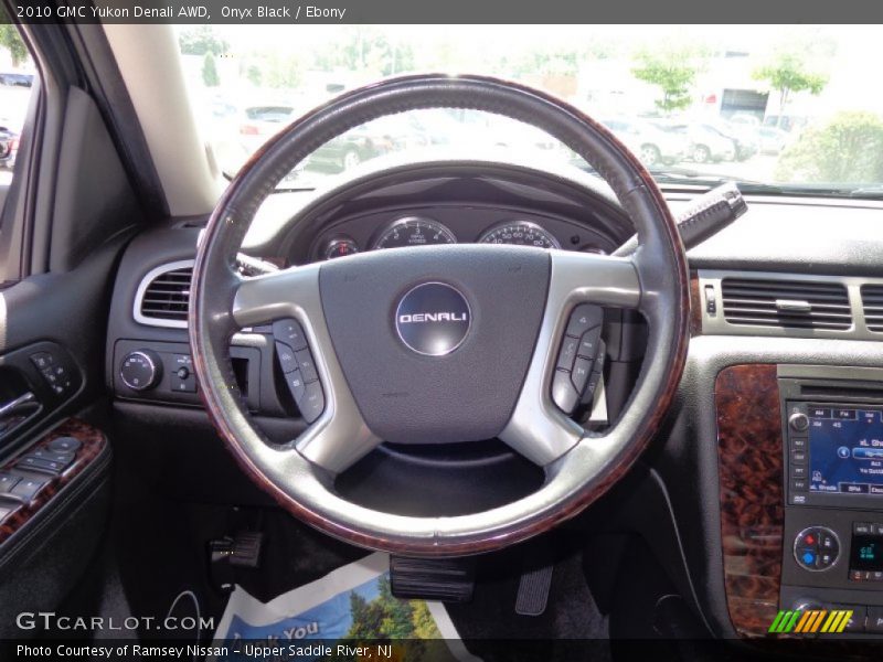 Onyx Black / Ebony 2010 GMC Yukon Denali AWD