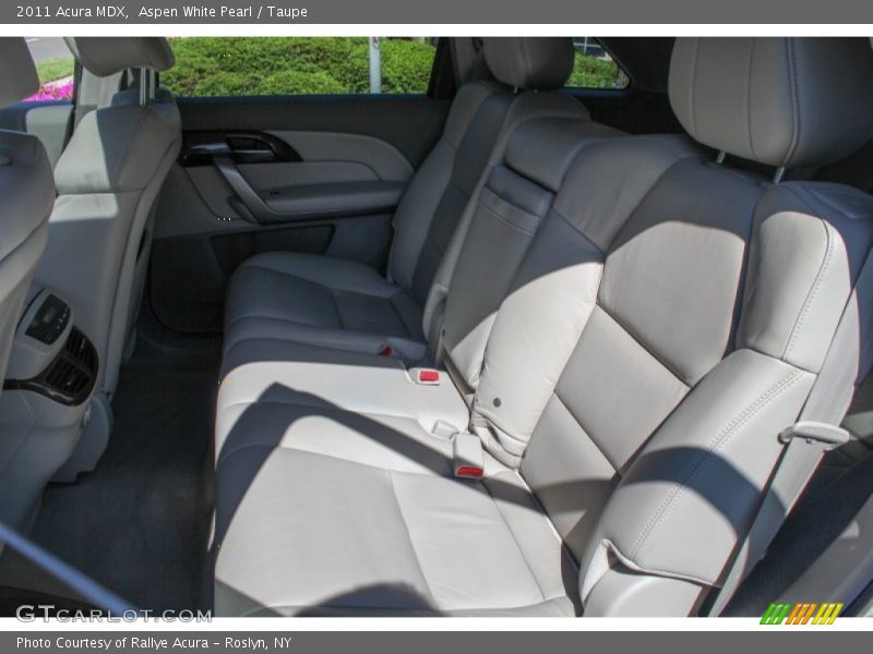 Aspen White Pearl / Taupe 2011 Acura MDX