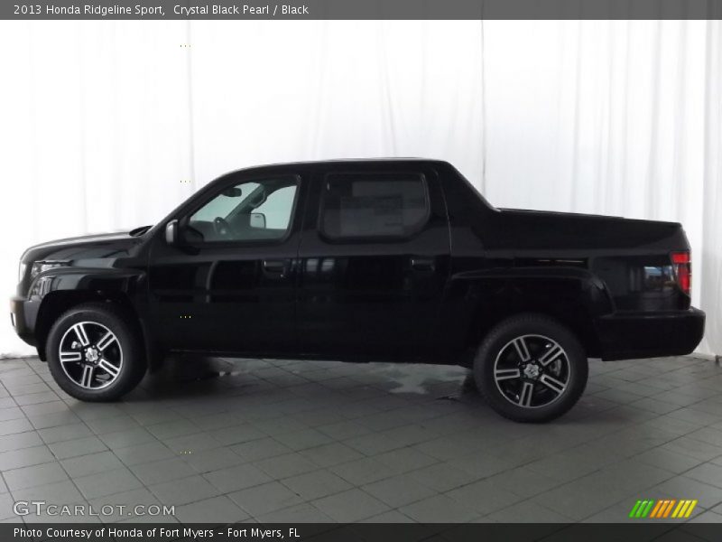 Crystal Black Pearl / Black 2013 Honda Ridgeline Sport