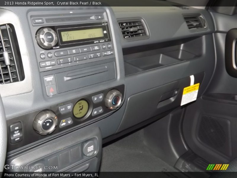 Crystal Black Pearl / Black 2013 Honda Ridgeline Sport