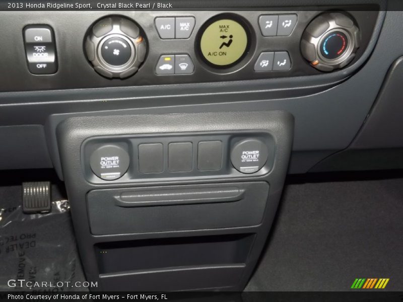 Crystal Black Pearl / Black 2013 Honda Ridgeline Sport